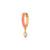 Boucles D'oreilles Dantes 1 Boucles D'oreilles Dantes -Hipanema dantes corail