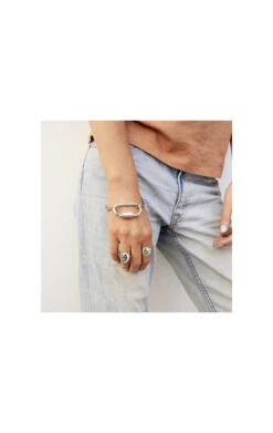 Fermoir Giantpure 7 Fermoir Giantpure -Hipanema giantpure argent 2