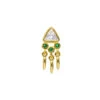 Boucles D'oreilles Pyramid -Hipanema pyramid blanc