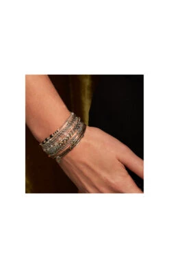 Manchette Salambo -Hipanema salambo argent 1