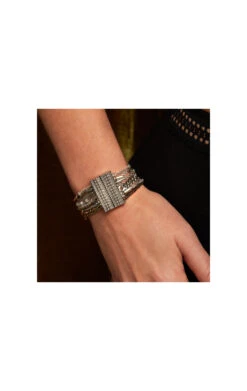 Manchette Salambo -Hipanema salambo argent 2